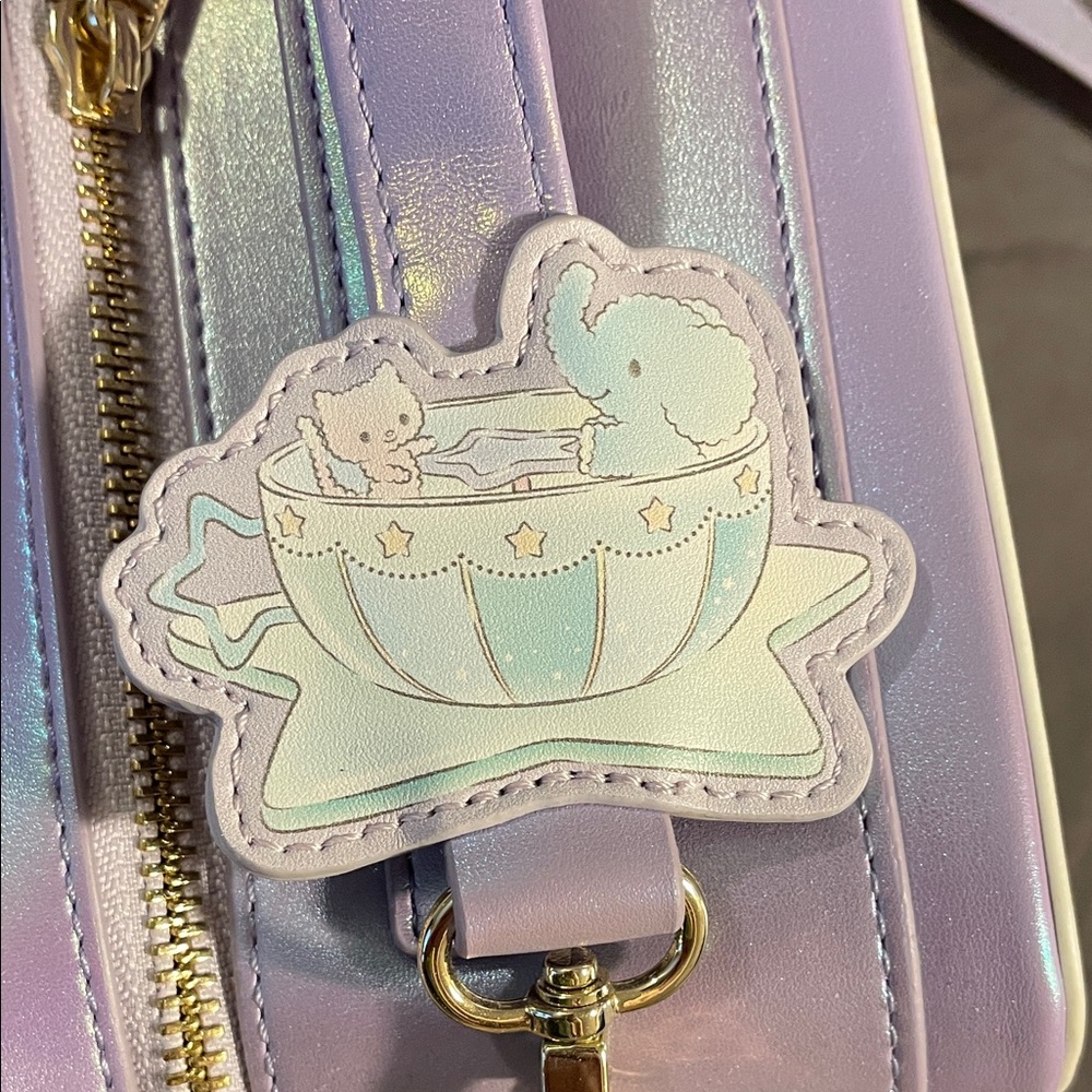 Loungefly Sanrio Twin Stars Crossbody Bag - Picture 4 of 5